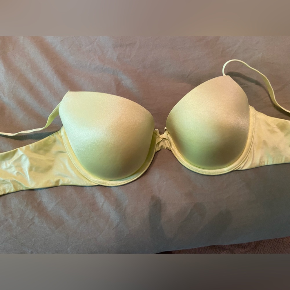 Two light green Aerie Bras (Ella 36C and Emma 36C)